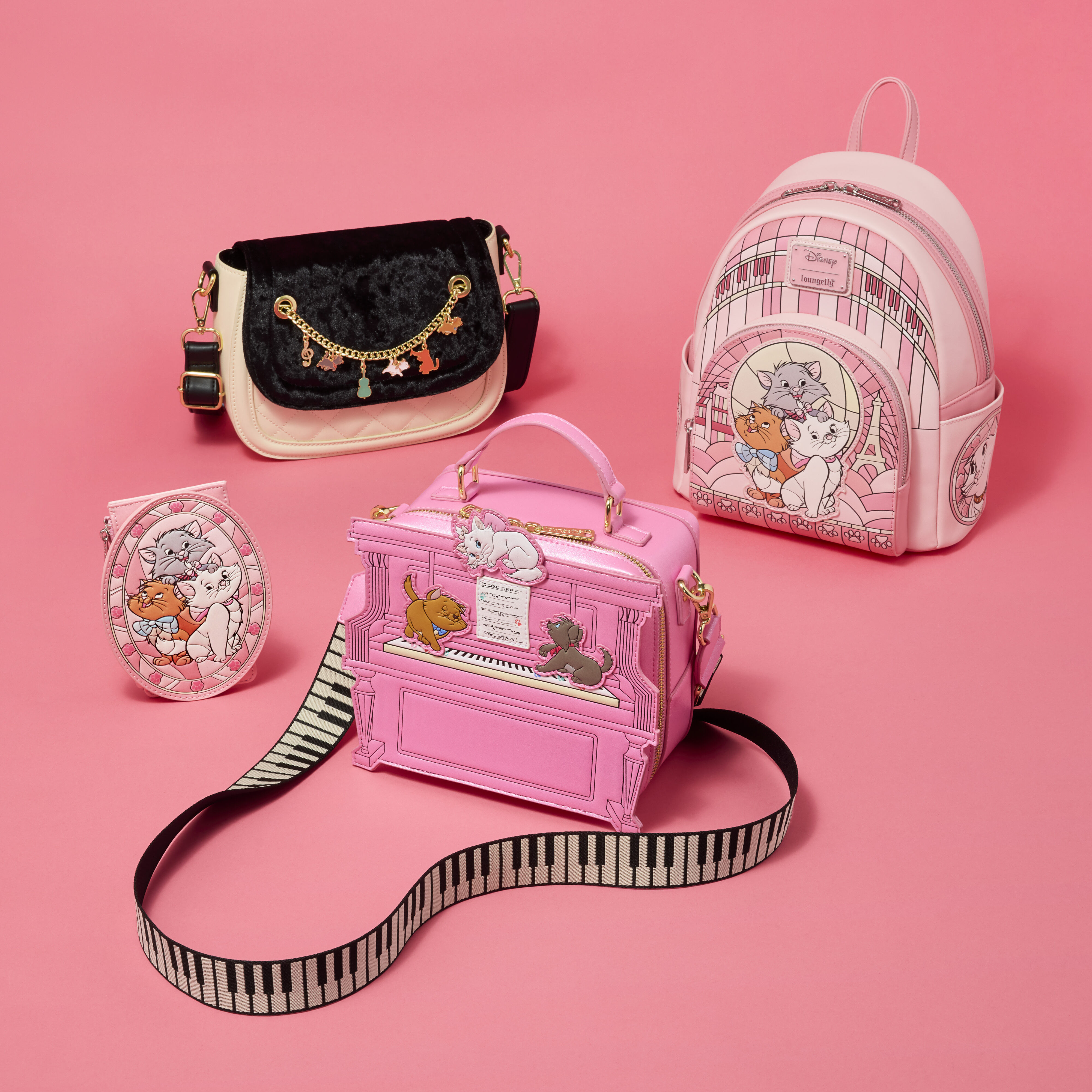 The Aristocats Exclusive Stained Glass Mini Backpack - Image 3