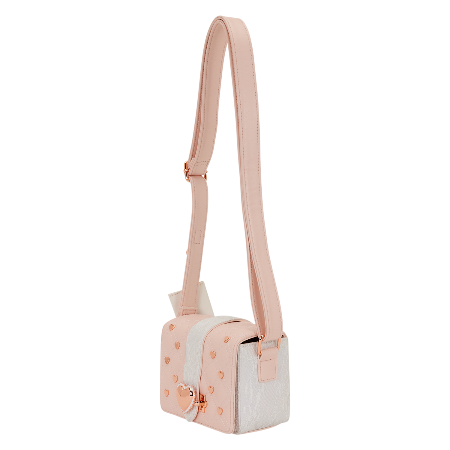 Loungefly Valentine's Day Heart Envelope Crossbody Bag with Coin Bag - Image 4