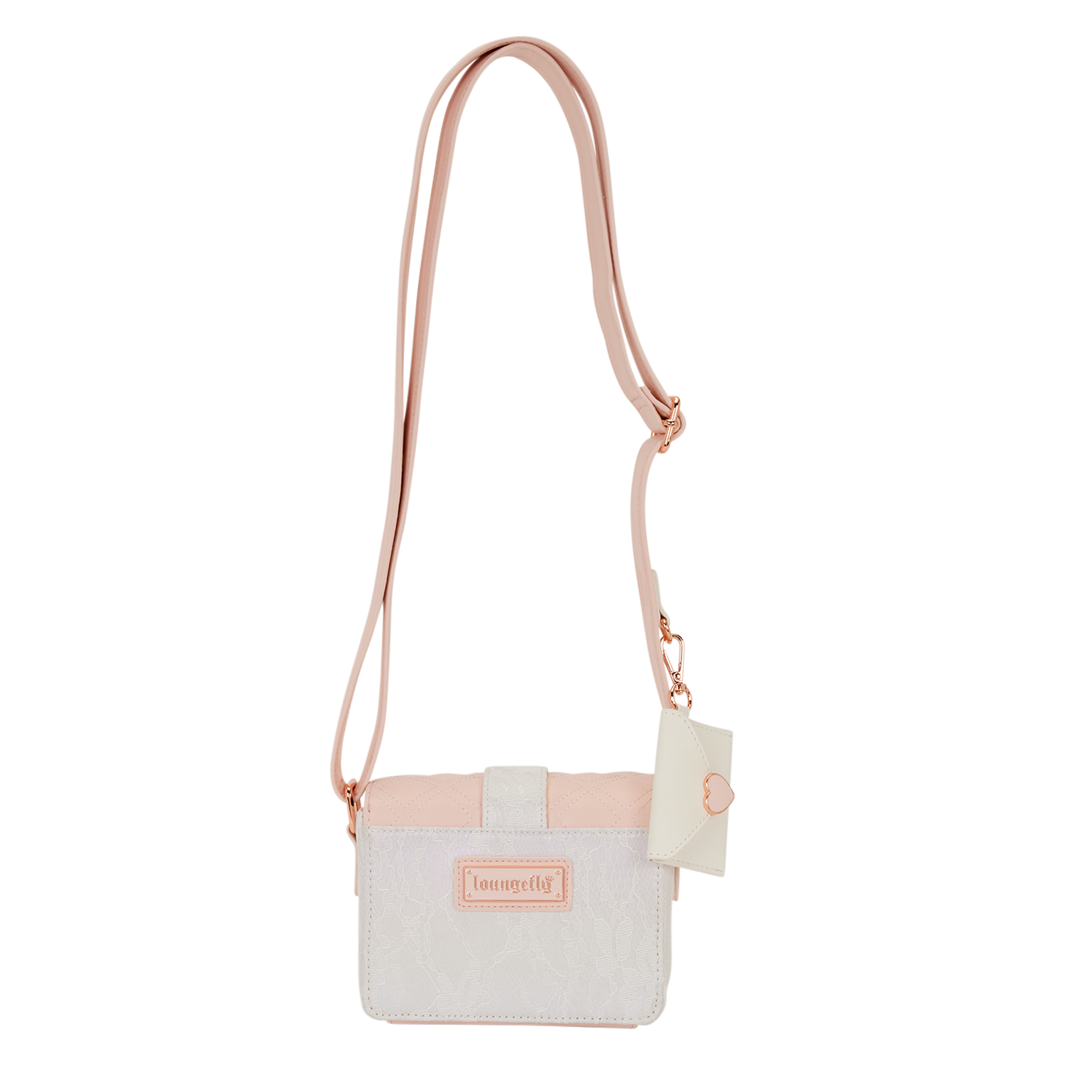 Loungefly Valentine's Day Heart Envelope Crossbody Bag with Coin Bag - Image 5