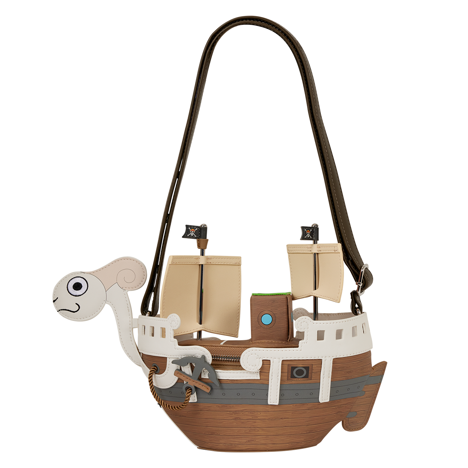 SDCC Limited Edition One Piece Going Merry Figural Crossbody Bag - Image 5