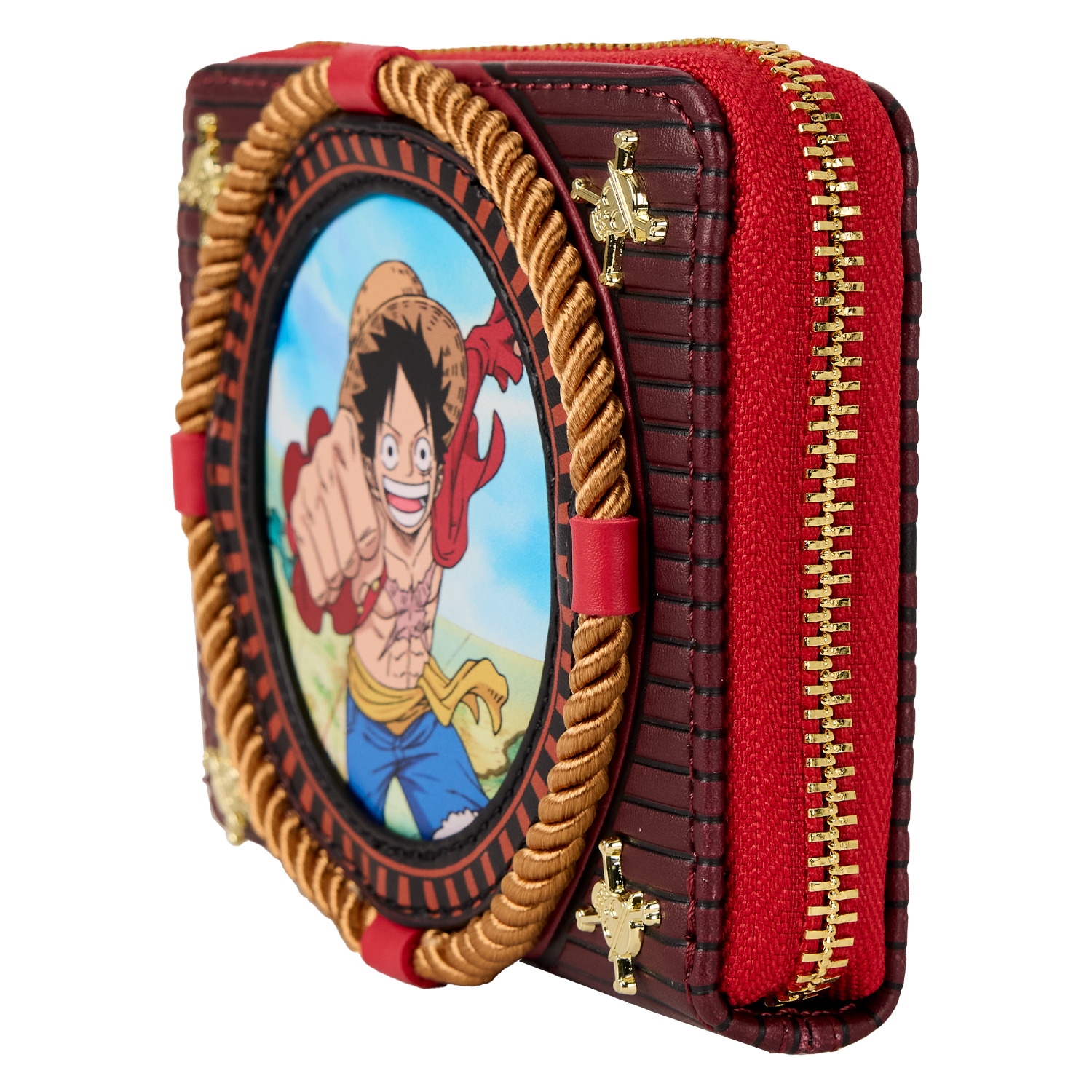 One Piece Luffy Zip Around Wallet - Image 5