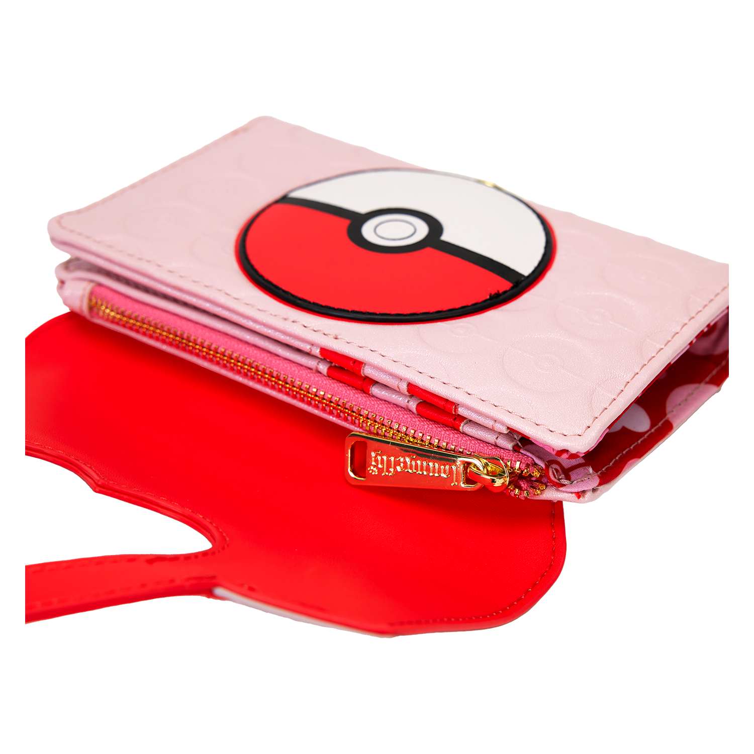 Pokémon Exclusive I Choose You Hearts Flap Zip Around Wallet - Image 5