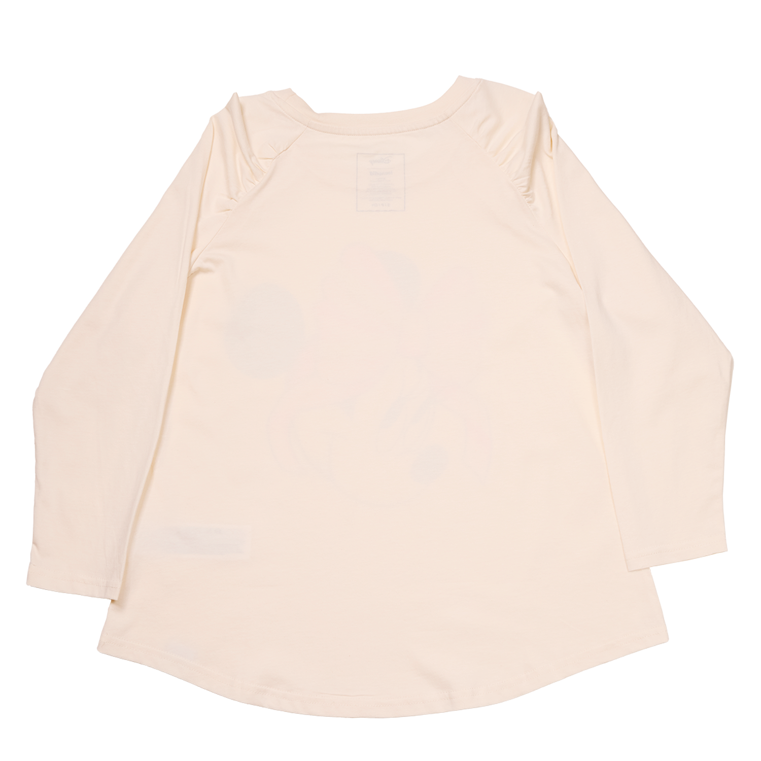 Minnie Mouse Lace Detail Unisex Raglan Tee - Image 3