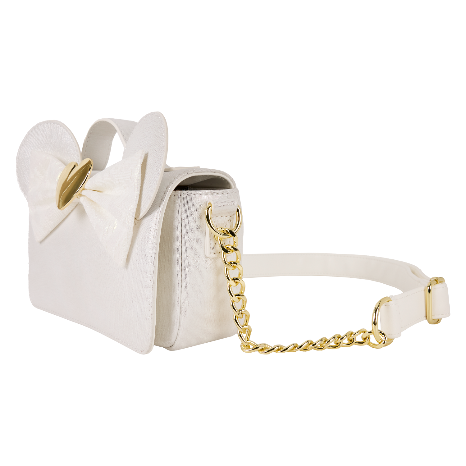Minnie Mouse Iridescent Lace Wedding Crossbody Bag - Image 5
