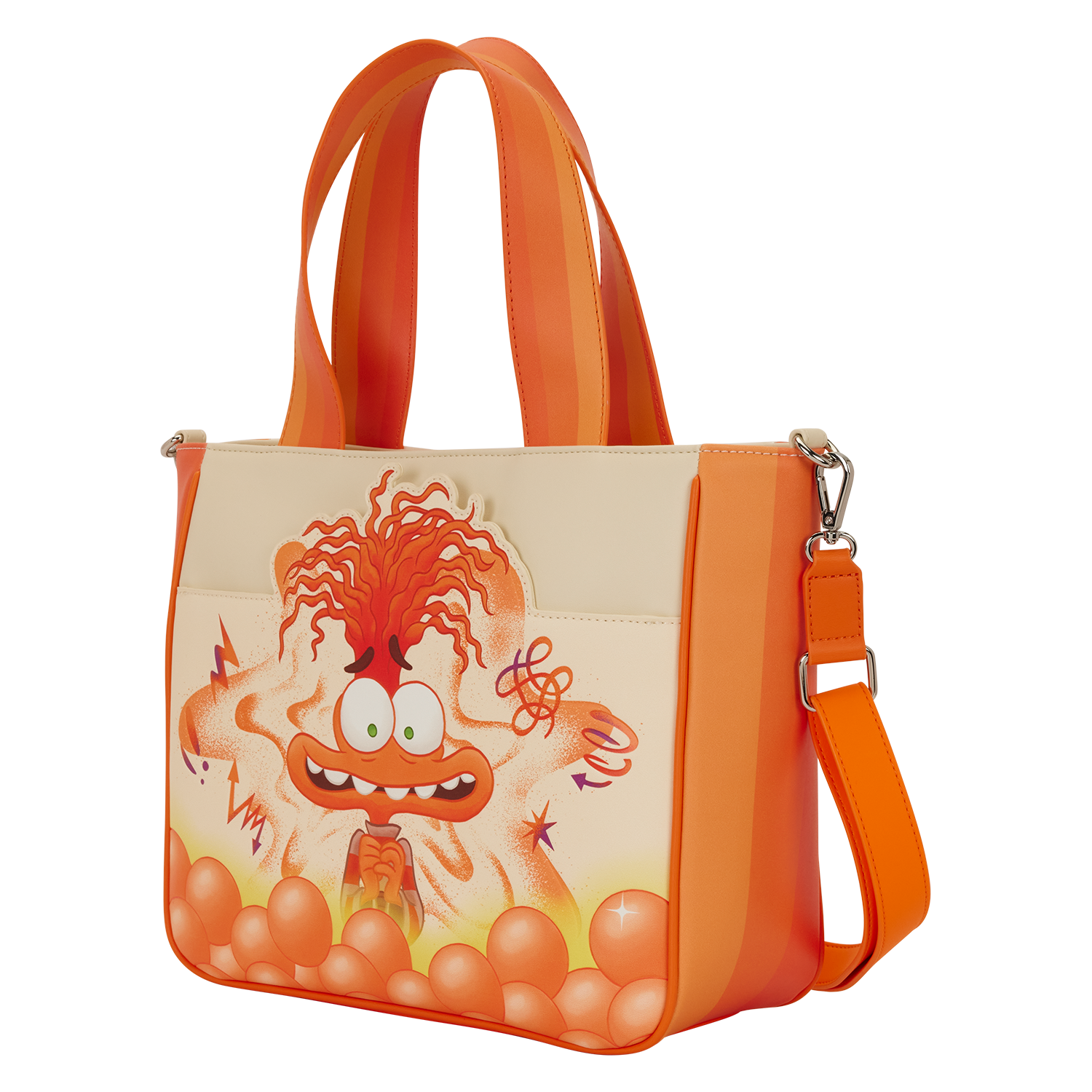 Inside Out 2 Anxiety Tote Crossbody Bag with Coin Bag - Image 6